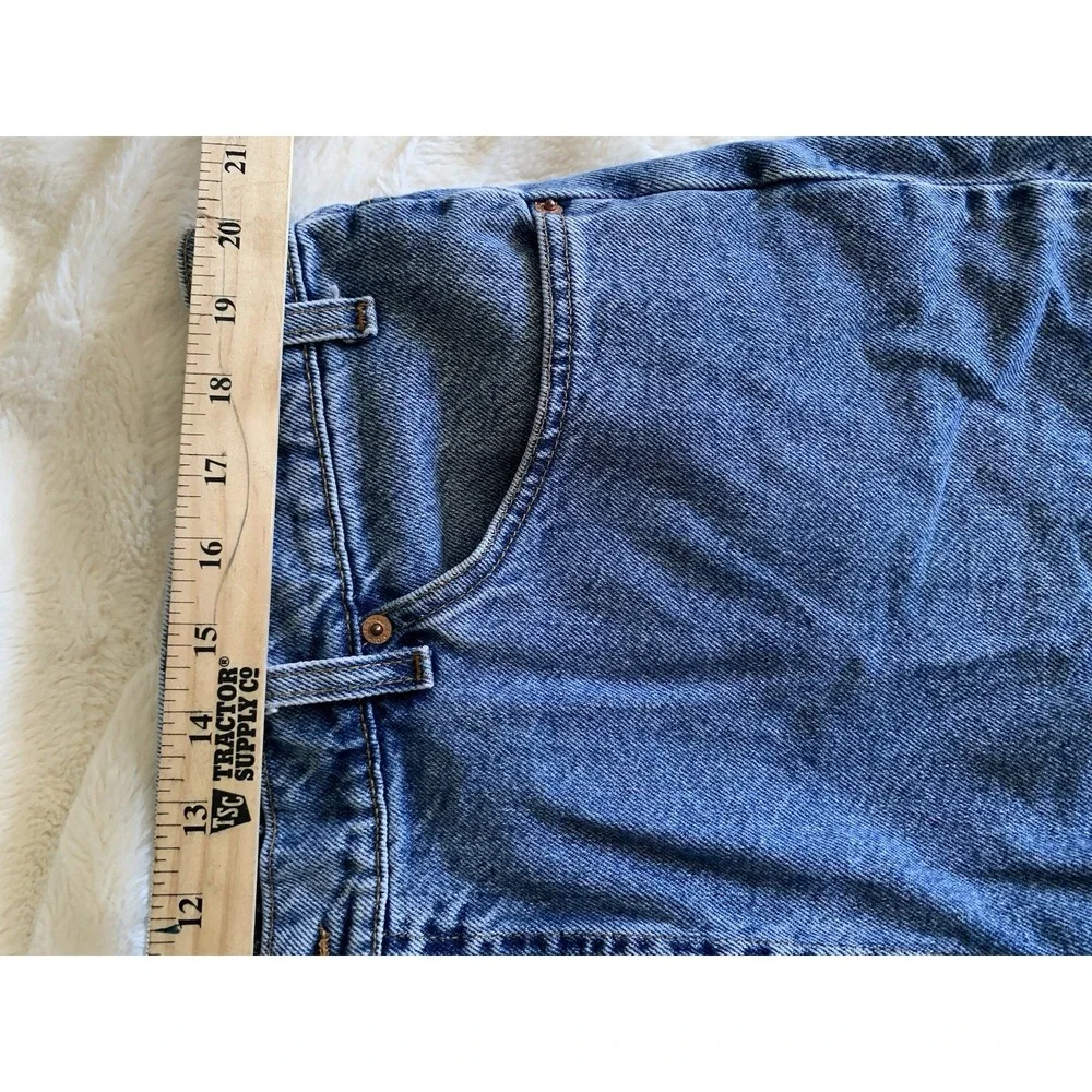 Mens Levi's 550 Sz 42 Orange Tab‎ Vintage Made USA Denim Shorts Relaxed Fit 90s